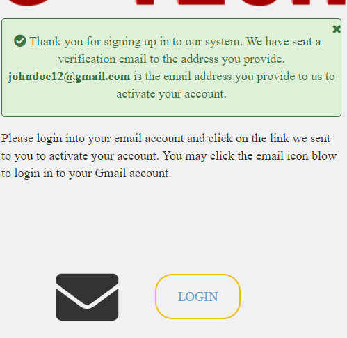 How to Send Verification link when a new user register image