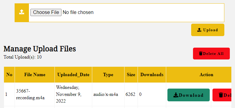 Download file using PHP cover image